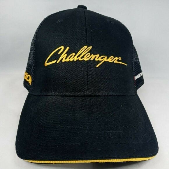 Trucker Cap Hat Industrial Challenger BLK/Yellow - Picture 9 of 12